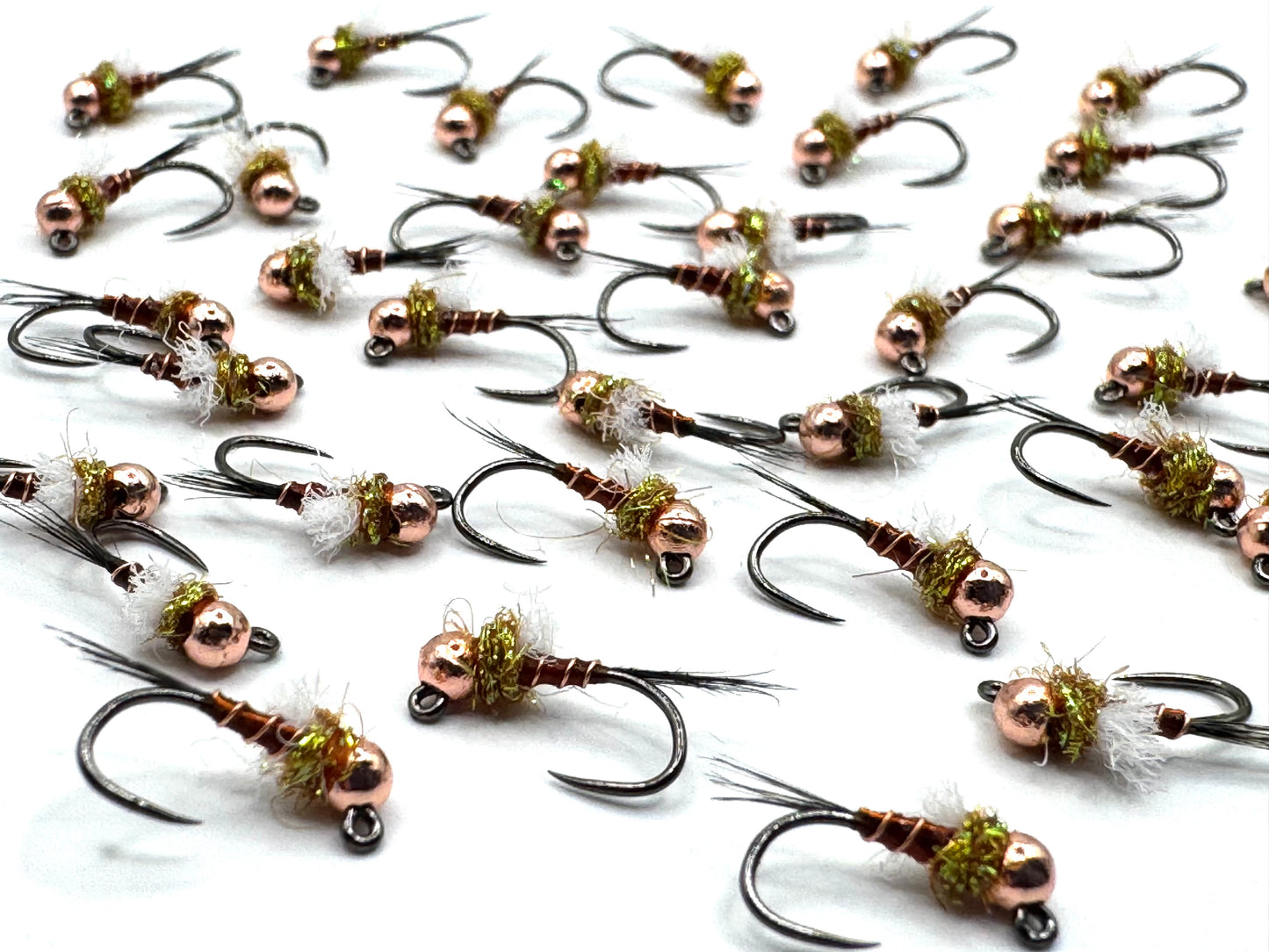 Use these size 16 sulphur fly pattern as droppers