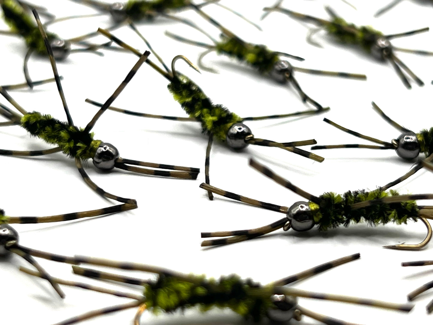 Size 12 Black Olive Pat’s Stoneflies