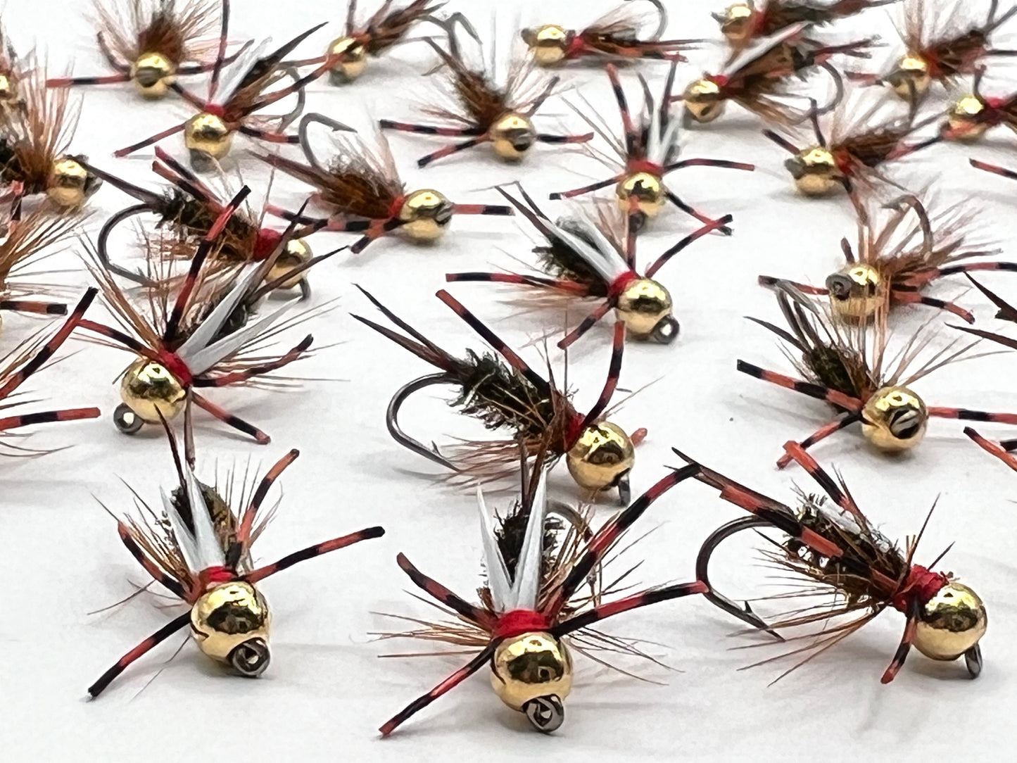 Size 10 Rubber-leg Prince Nymphs