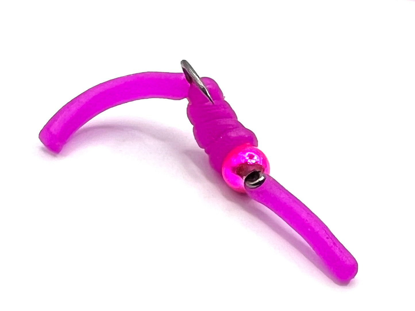 Hot Pink Tungsten Squirmies