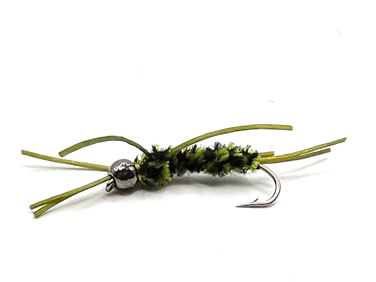 Size 10 Black Olive Pat’s Stoneflies