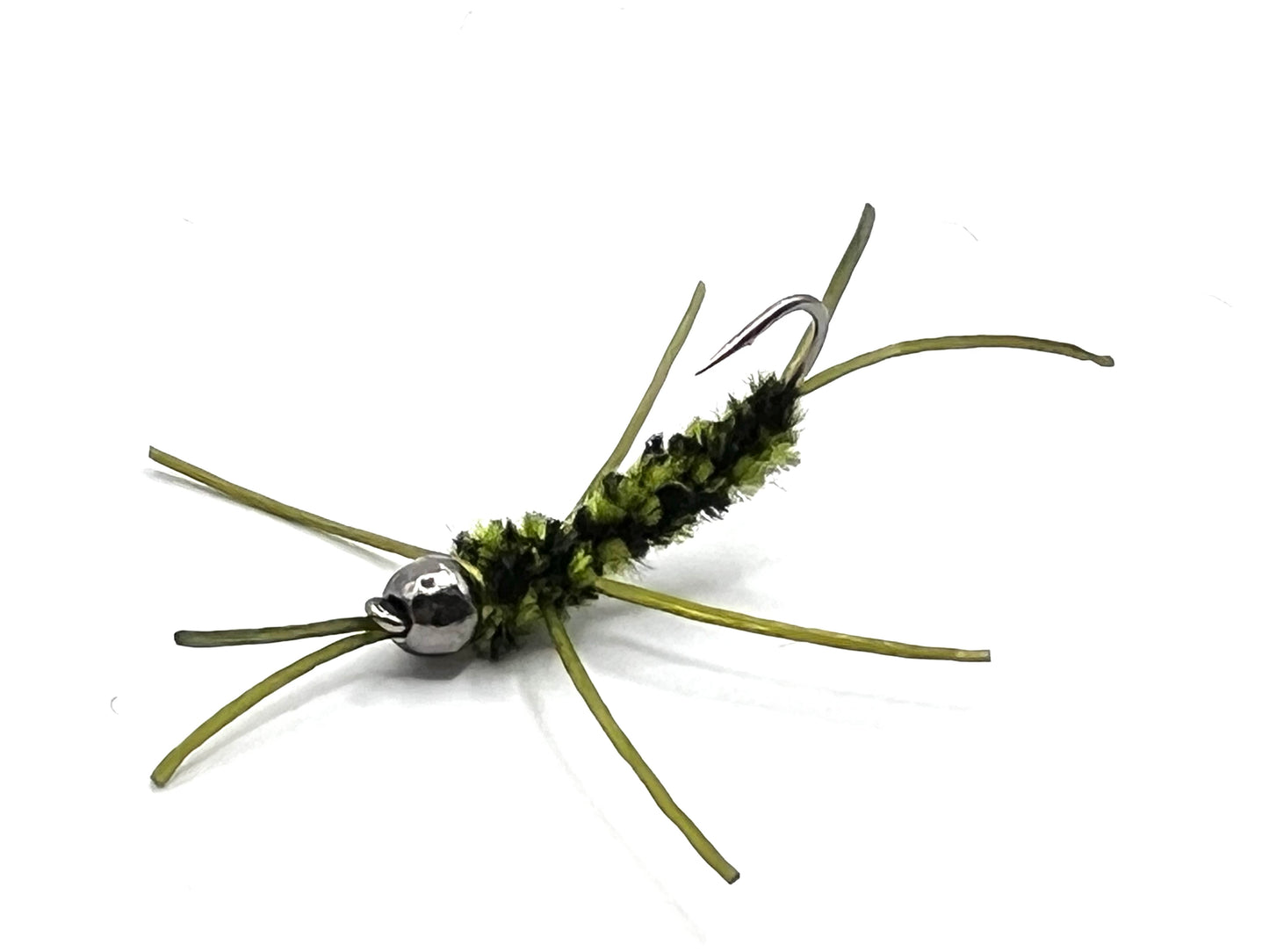 Size 10 Black Olive Pat’s Stoneflies