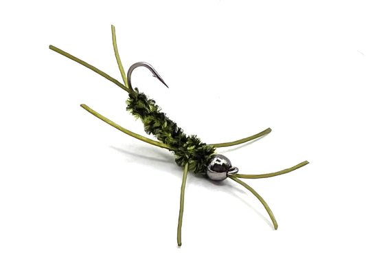 Size 10 Black Olive Pat’s Stoneflies