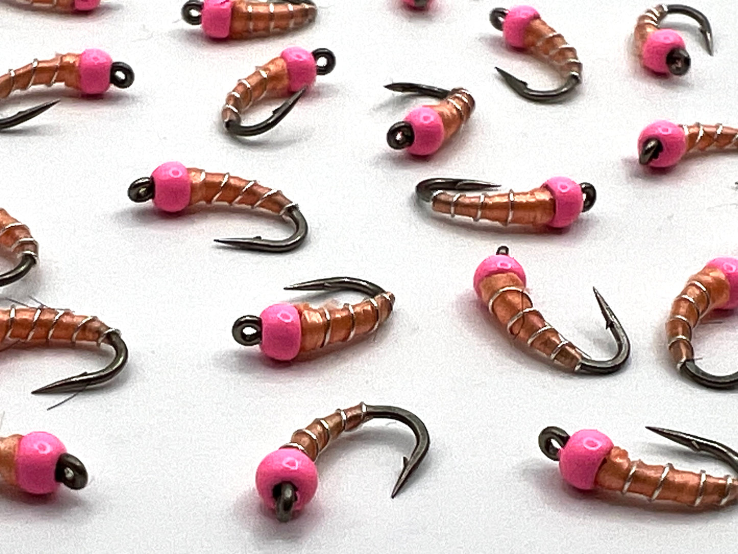 Size 18 Light Pink Zebra Midges