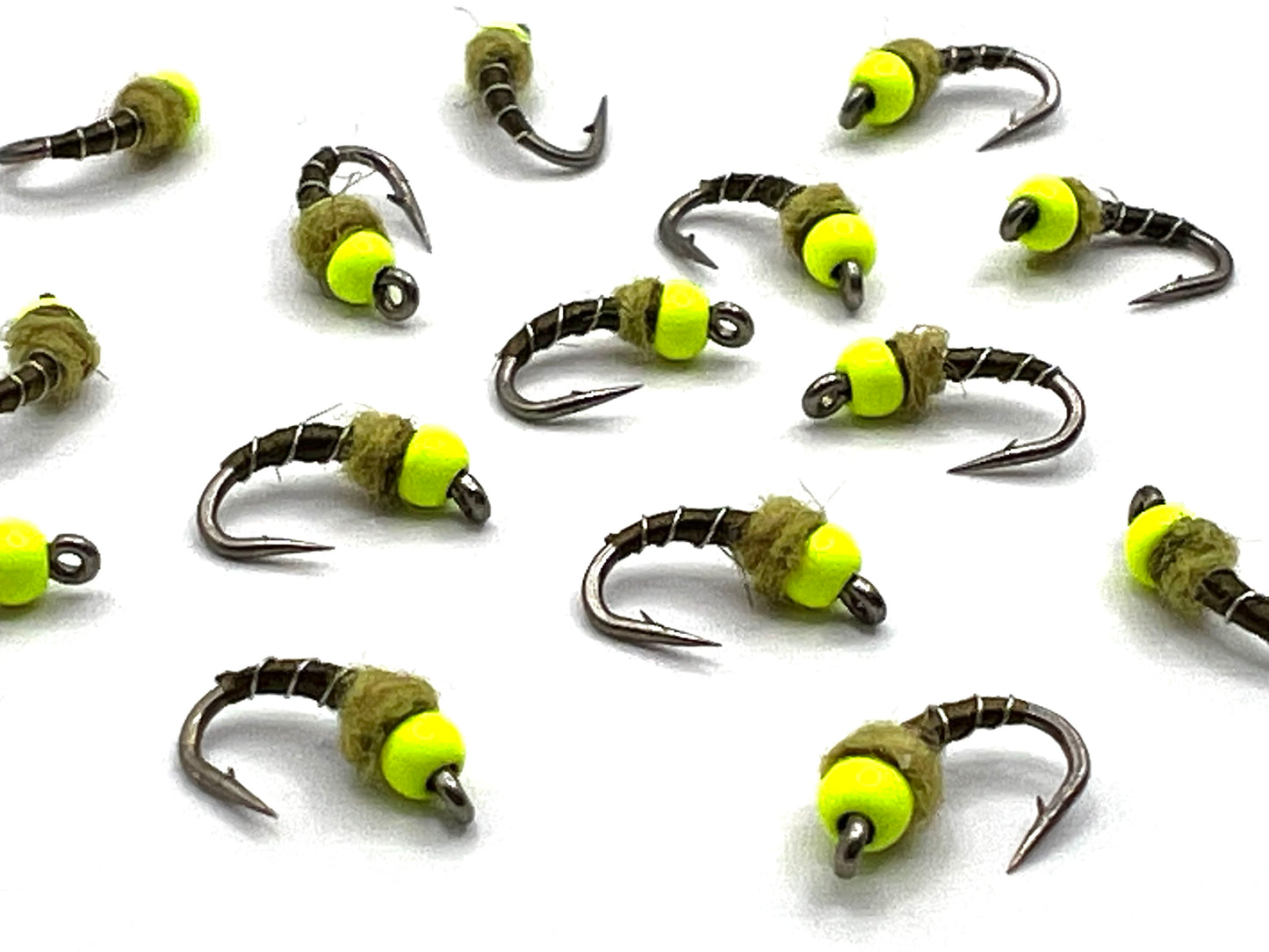 Size 20 Olive Midges
