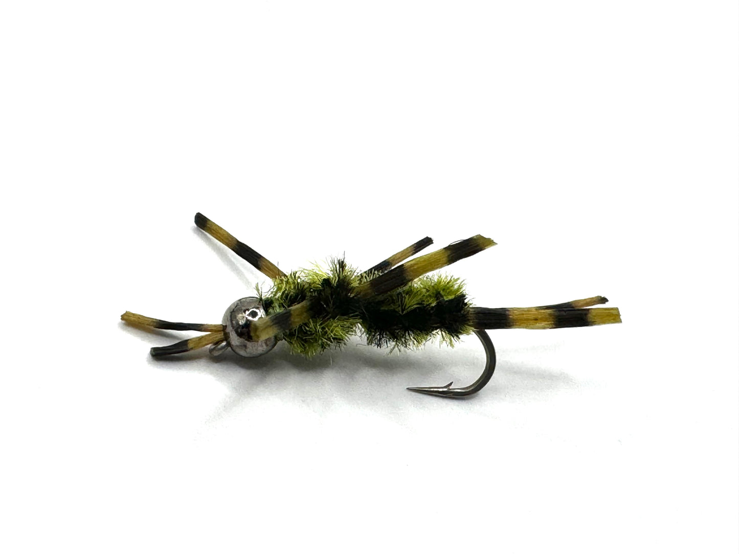 Size 14 Black Olive Mini Pat’s Stoneflies