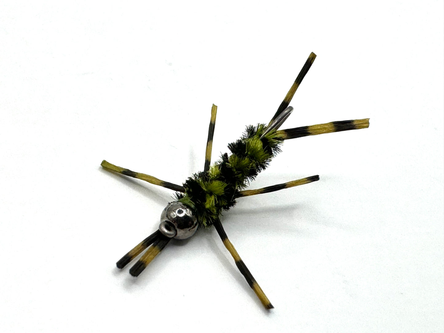Size 14 Black Olive Mini Pat’s Stoneflies