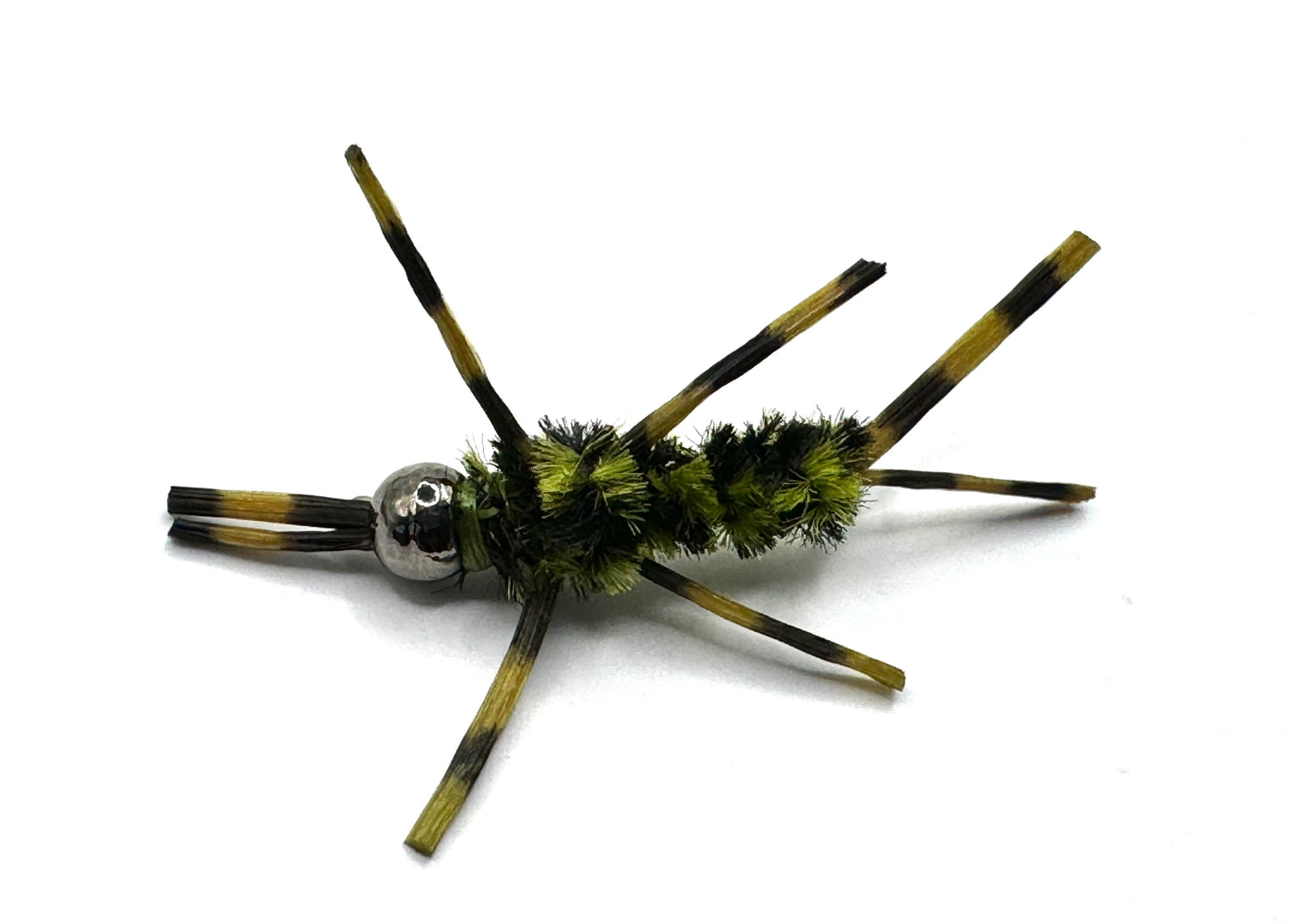 Size 14 Black Olive Mini Pat’s Stoneflies