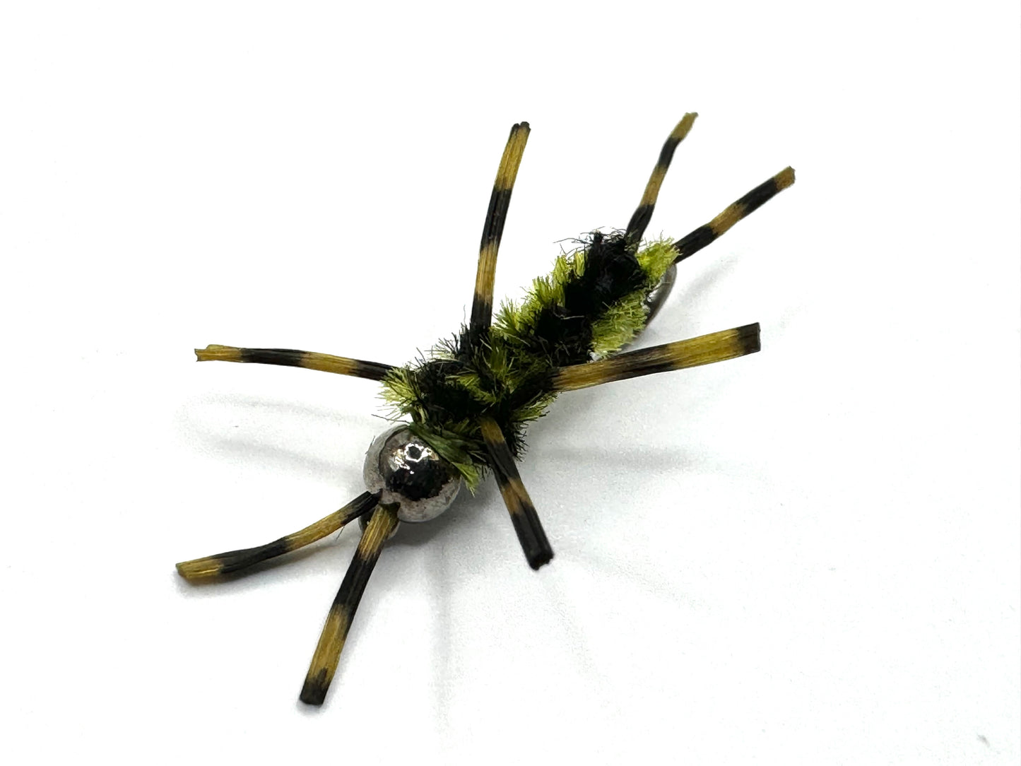 Size 14 Black Olive Mini Pat’s Stoneflies