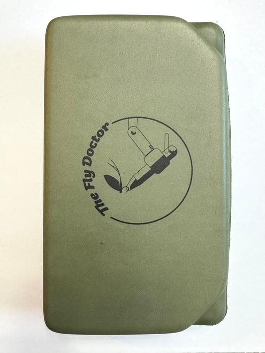 Large Olive Green EVA Fly Box