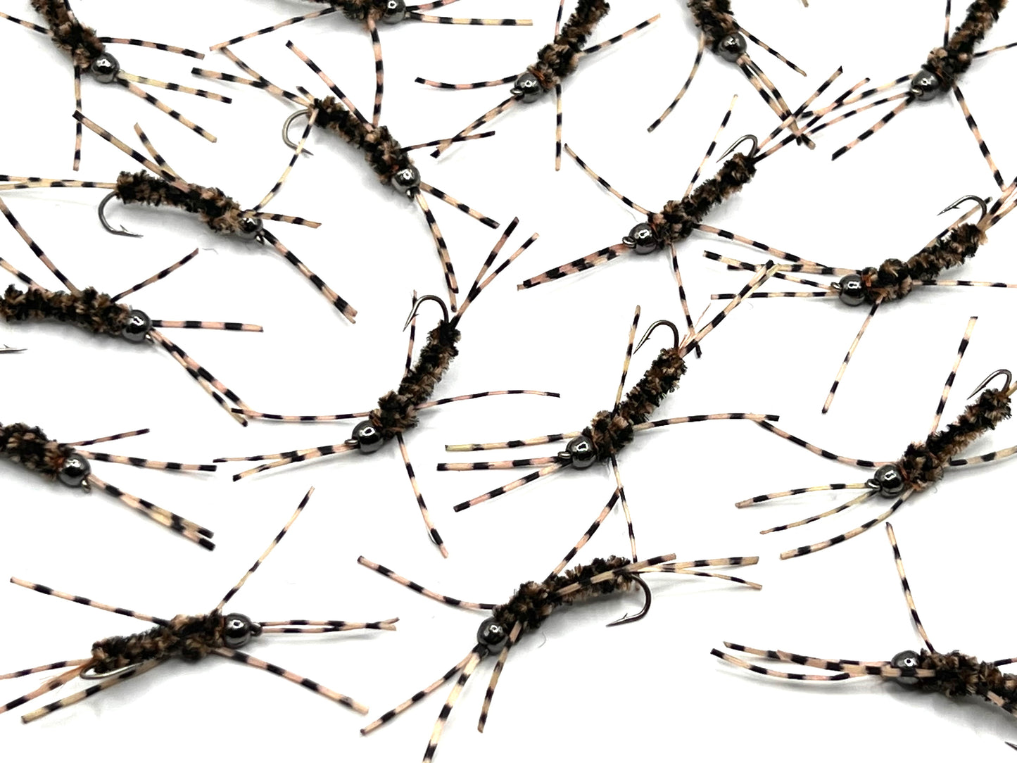 Size 10 Coffee Black and Tan Pat's Stoneflies