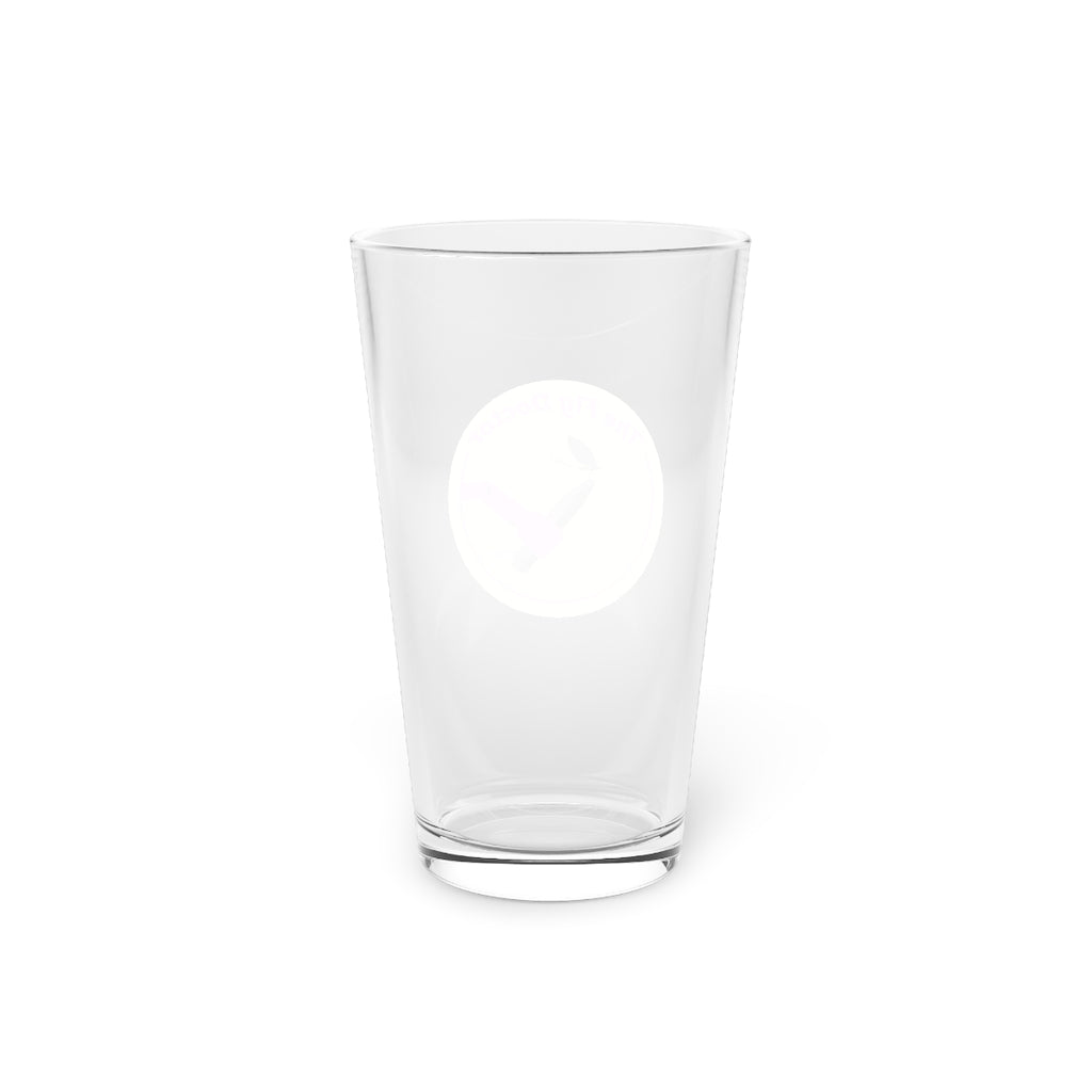 Fly Doctor Logo Pint Glass, 16oz