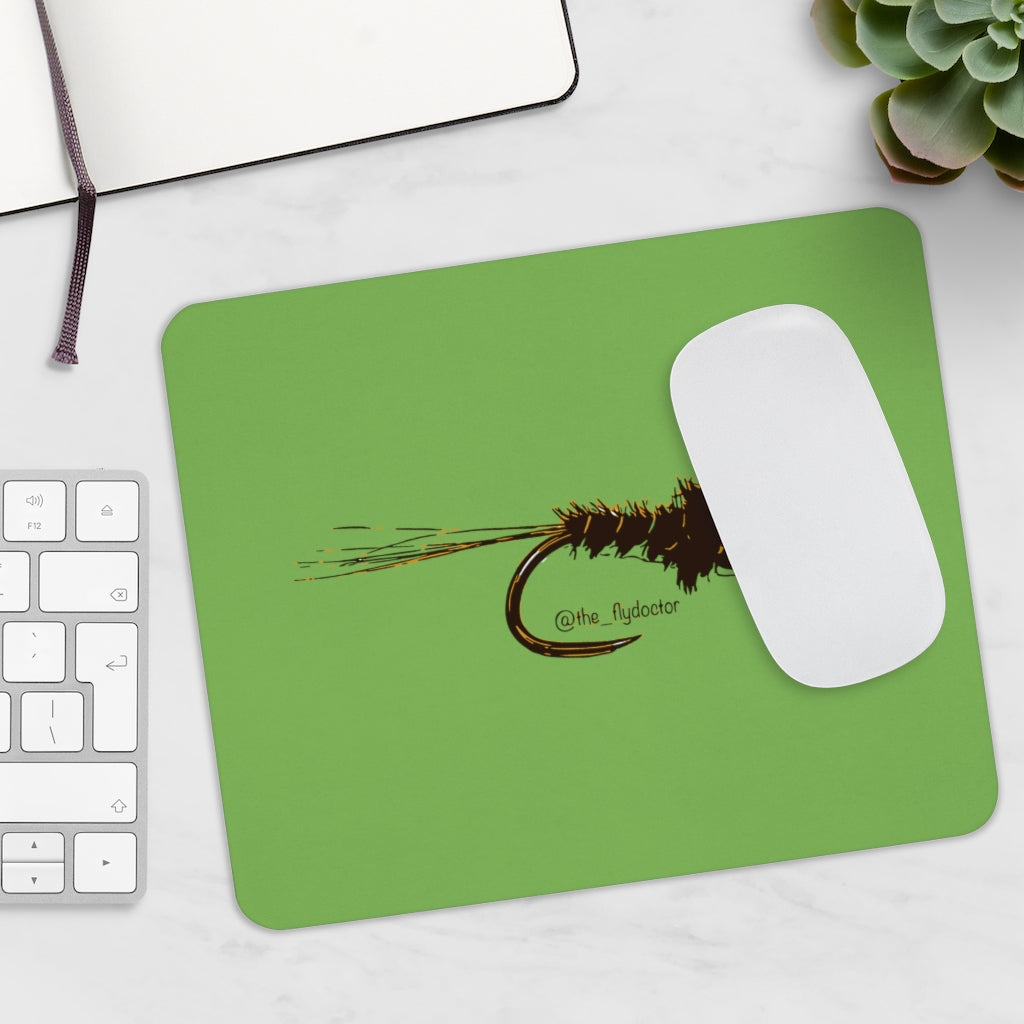 Peacock Frenchie Mouse Pad (EU)