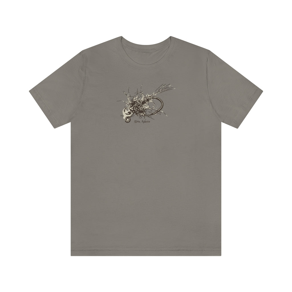 Unisex Adult Hares Ear Short Sleeve Tee