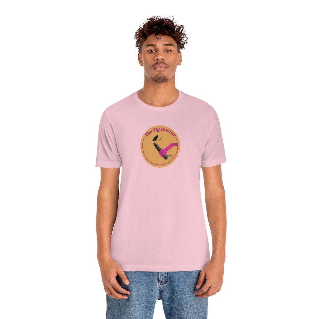 Fly Doctor Logo Adult Unisex Jersey Short Sleeve Tee