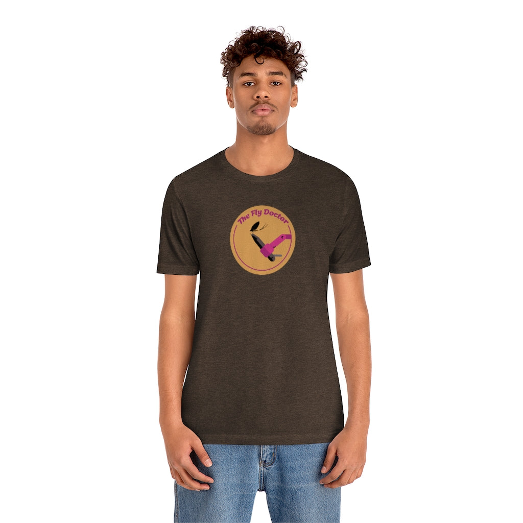 Fly Doctor Logo Adult Unisex Jersey Short Sleeve Tee