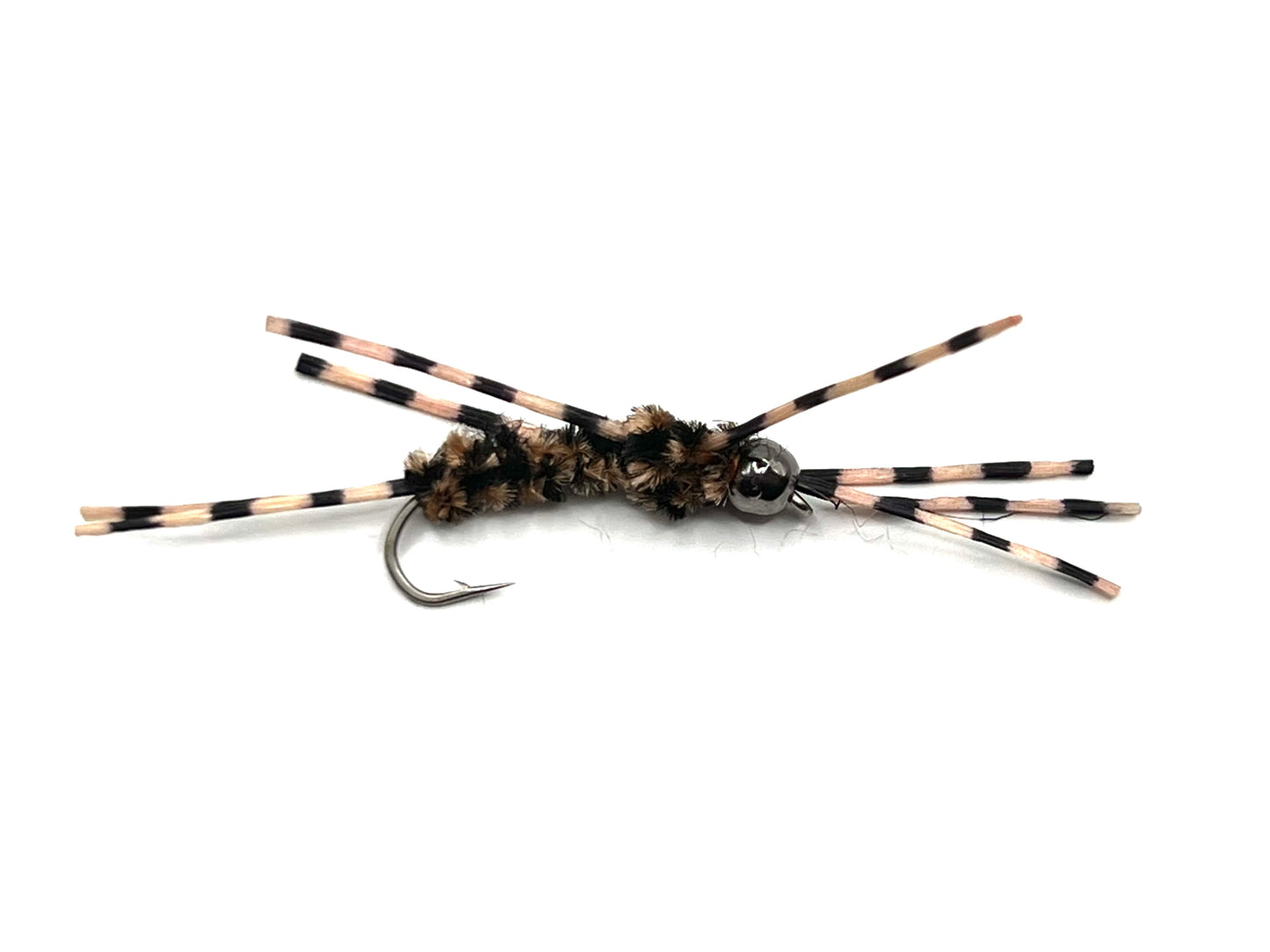 Size 10 Coffee Black and Tan Pat's Stoneflies