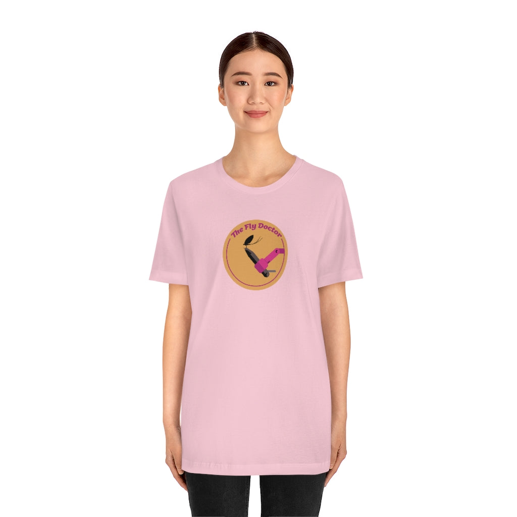 Fly Doctor Logo Adult Unisex Jersey Short Sleeve Tee