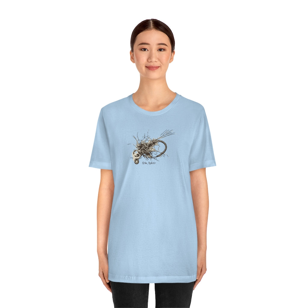 Unisex Adult Hares Ear Short Sleeve Tee
