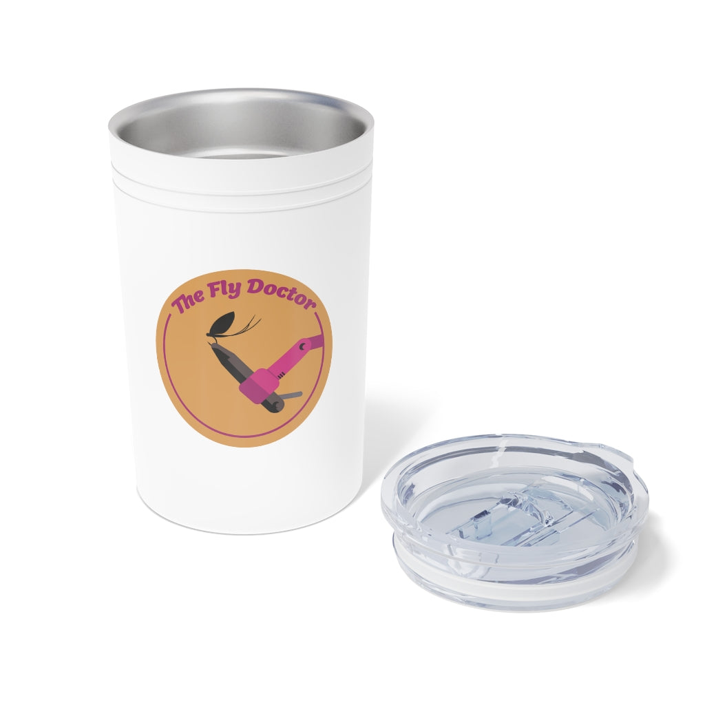 Fly Doctor Logo Vacuum Tumbler & Insulator, 11oz.