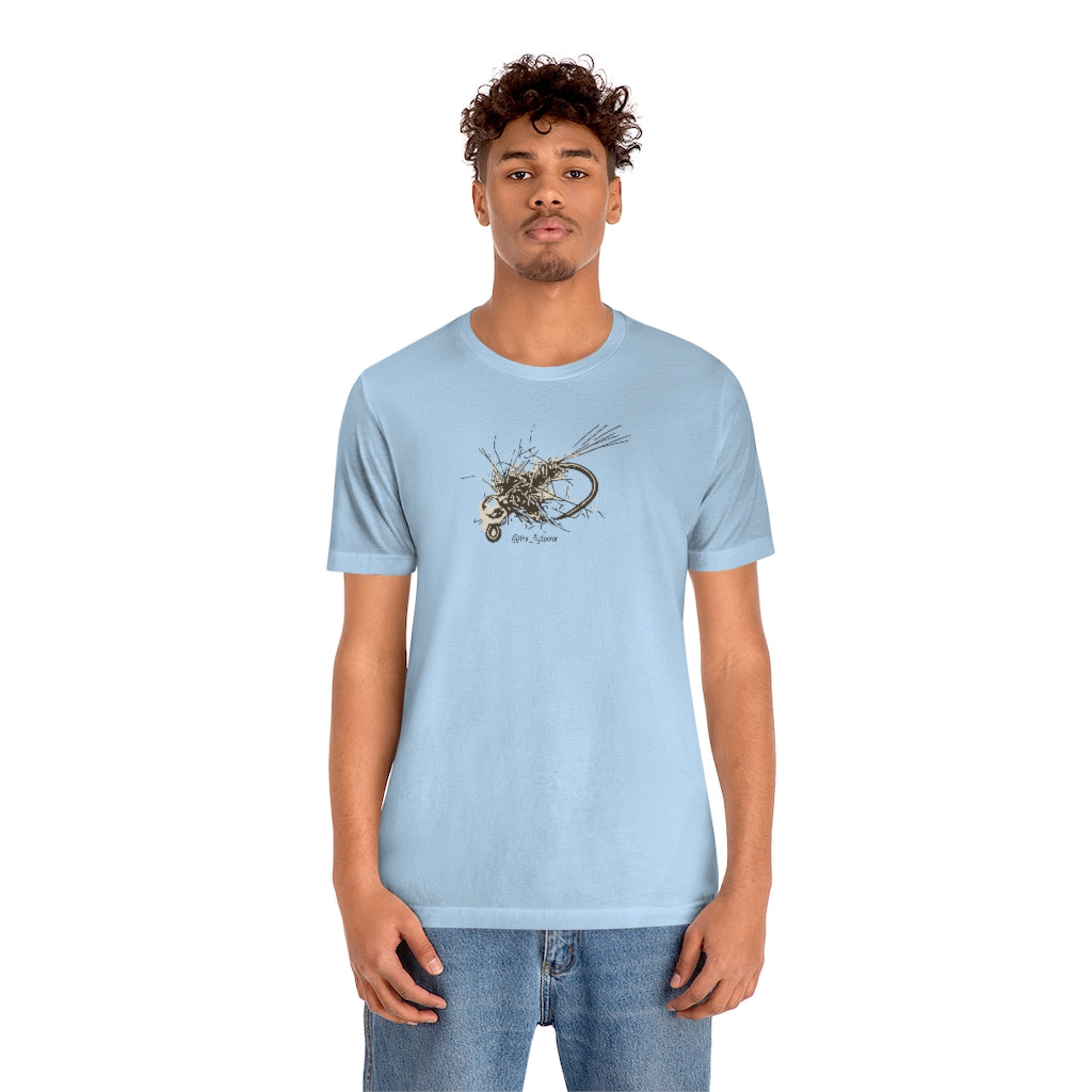 Unisex Adult Hares Ear Short Sleeve Tee