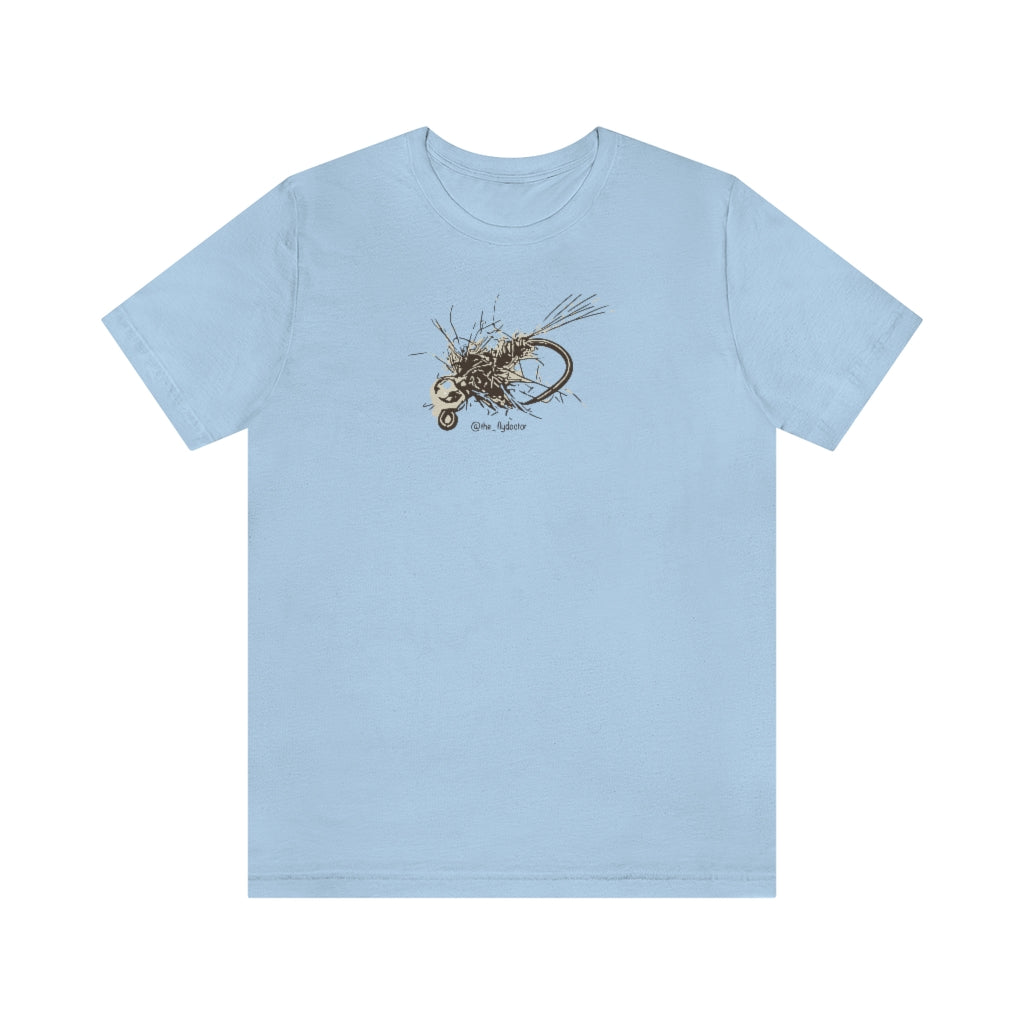 Unisex Adult Hares Ear Short Sleeve Tee