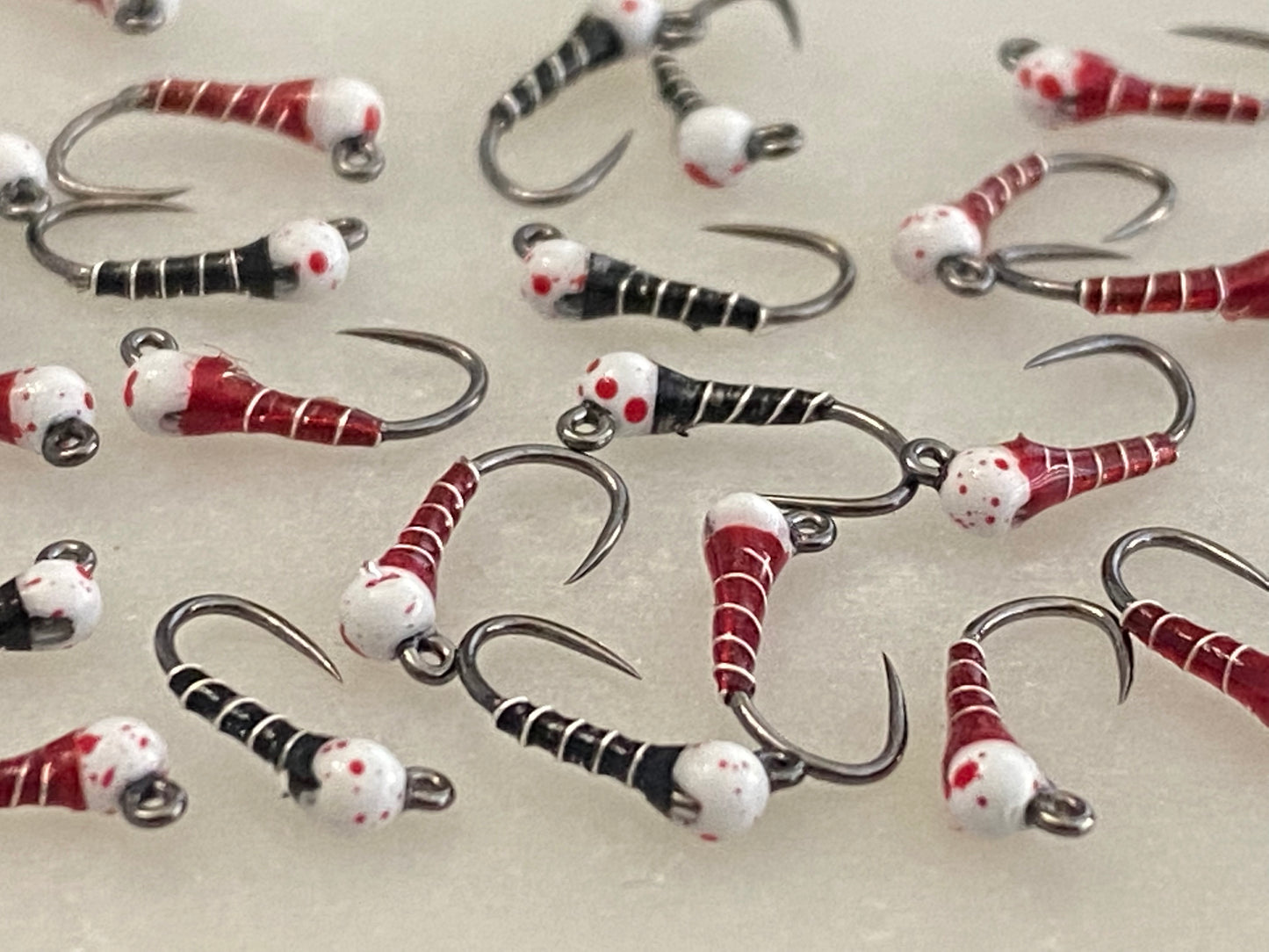 Black and Red Zebra Midges