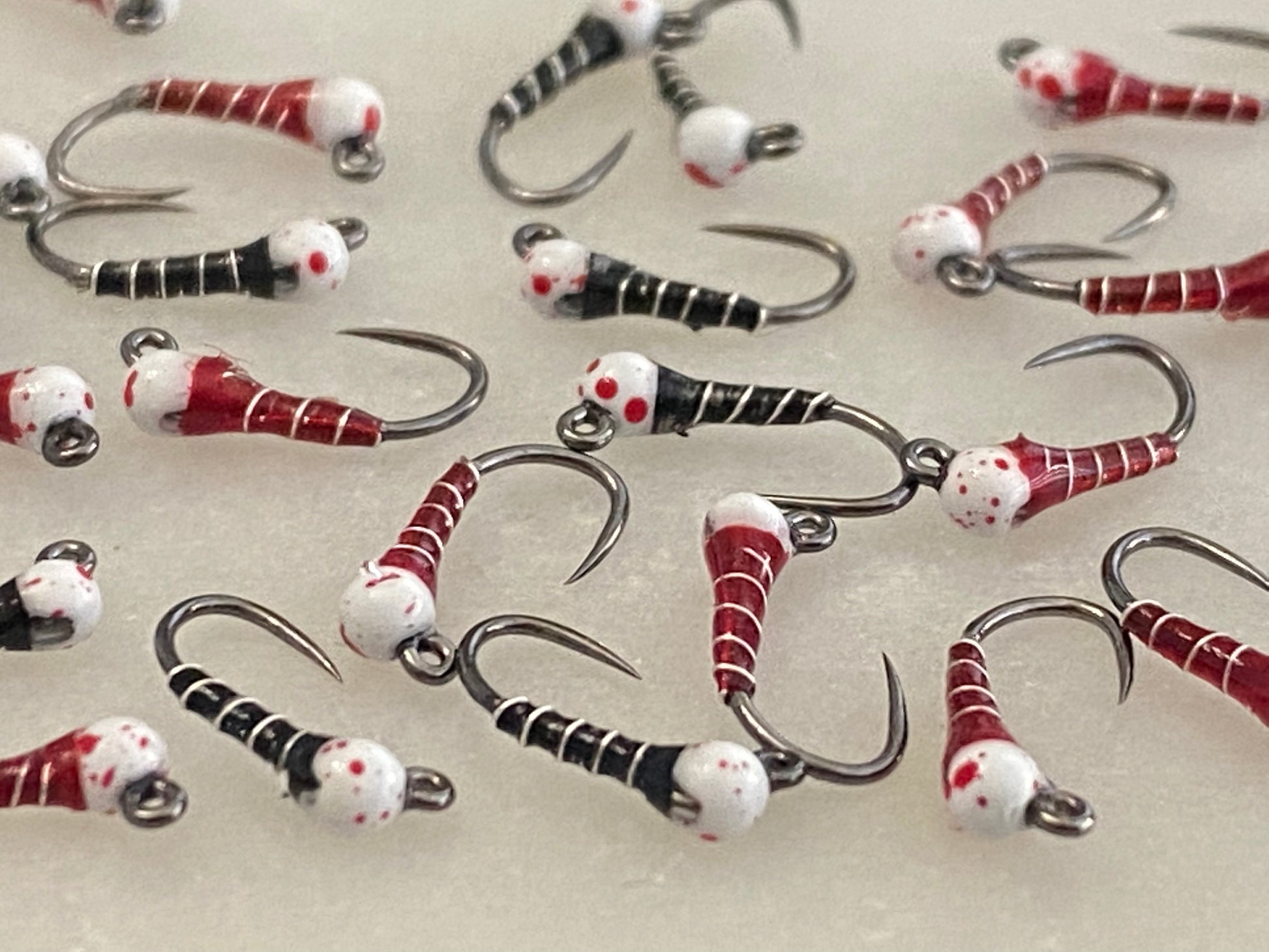Black and Red Zebra Midges