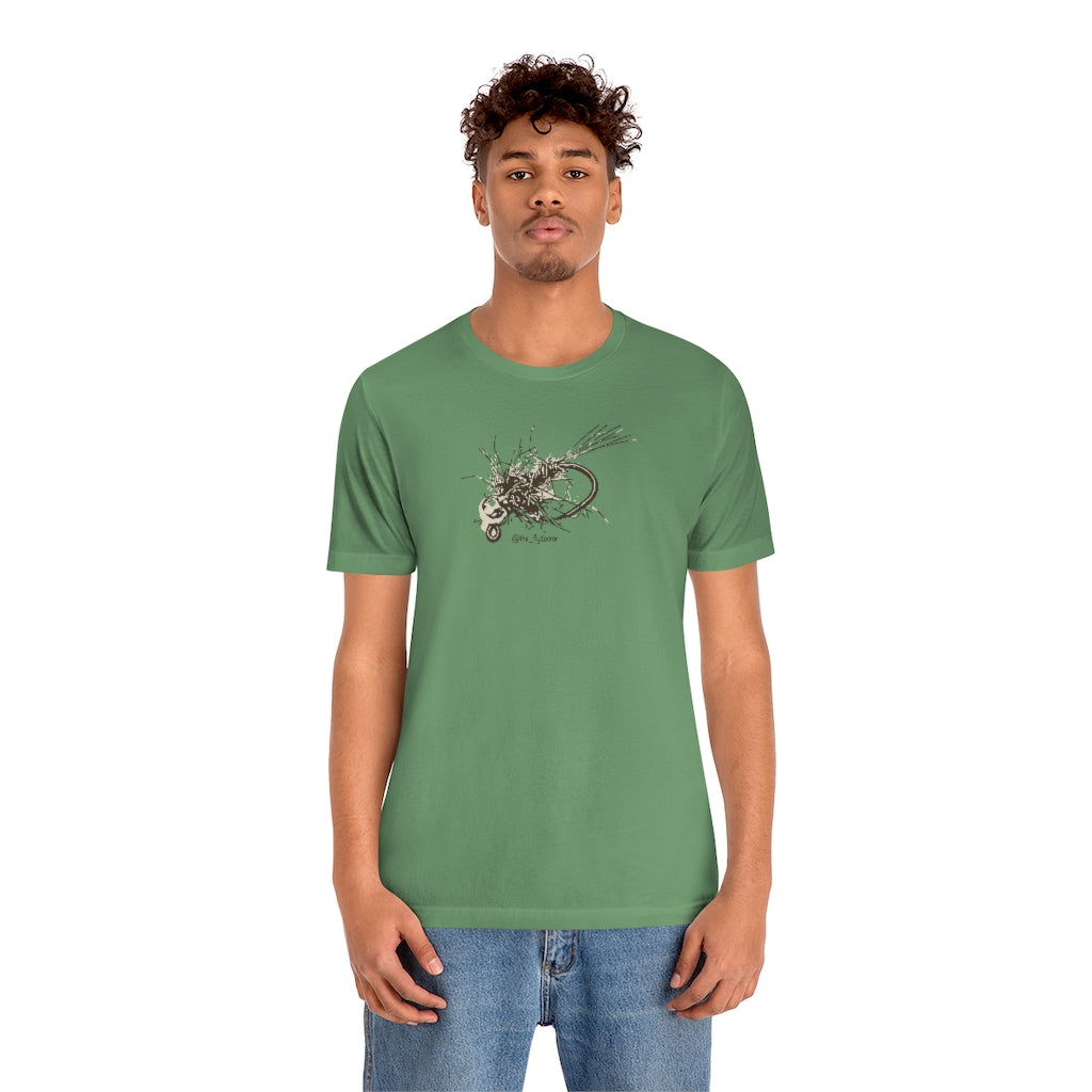 Unisex Adult Hares Ear Short Sleeve Tee