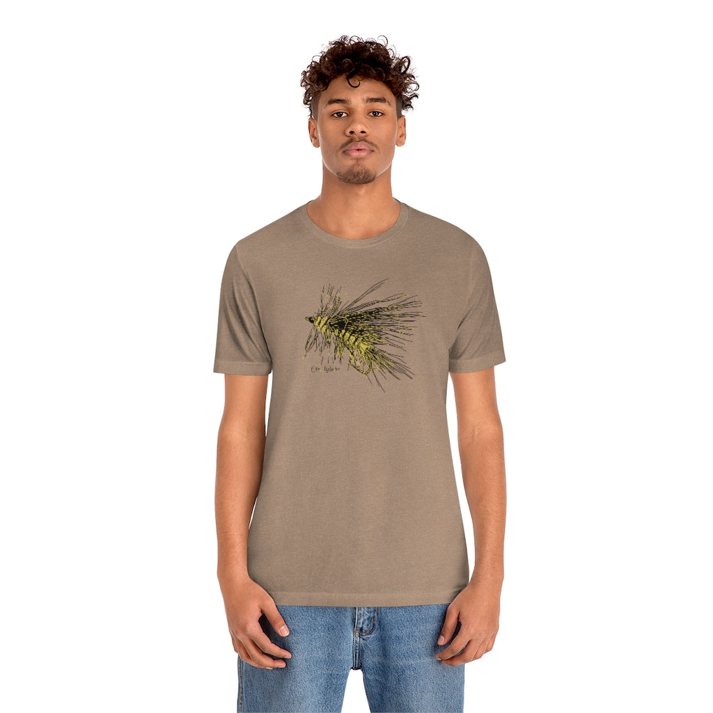 Unisex Adult Yellow Stimulator Short Sleeve Tee