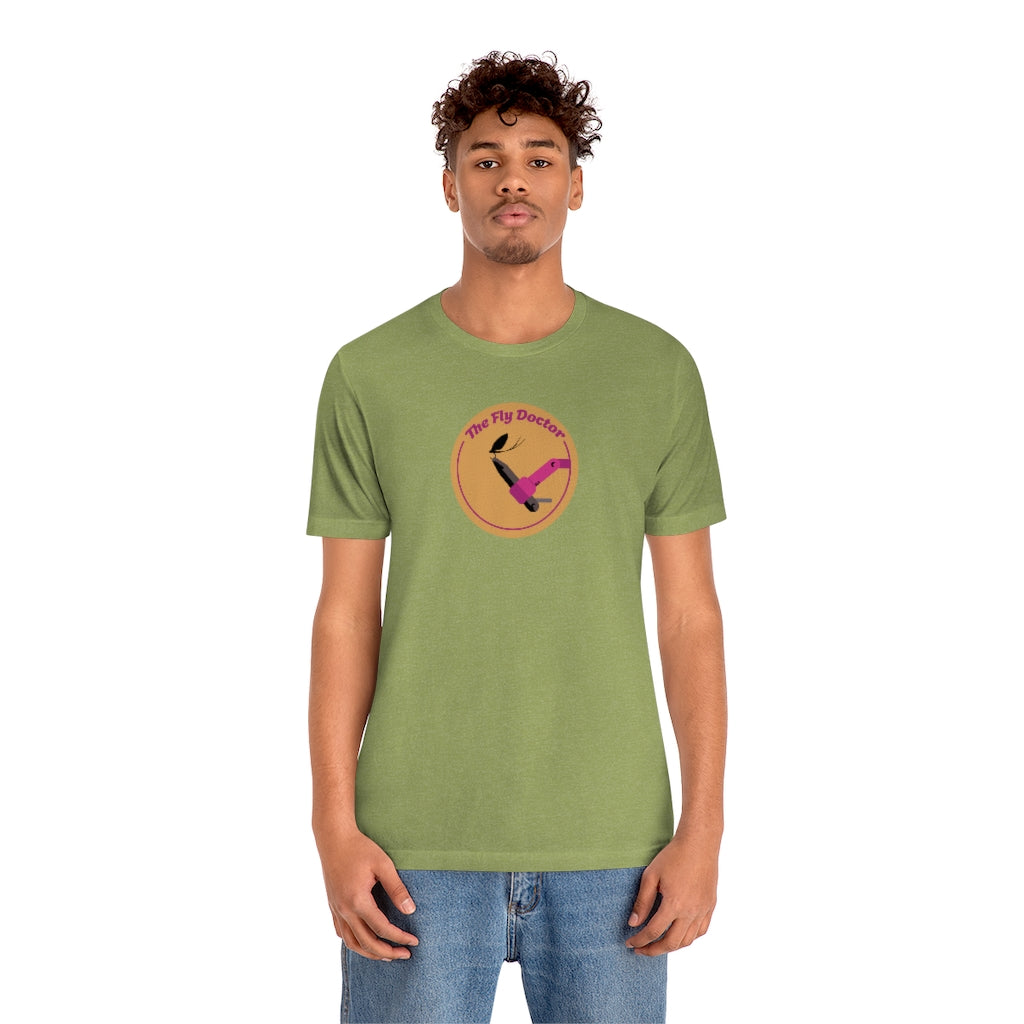 Fly Doctor Logo Adult Unisex Jersey Short Sleeve Tee