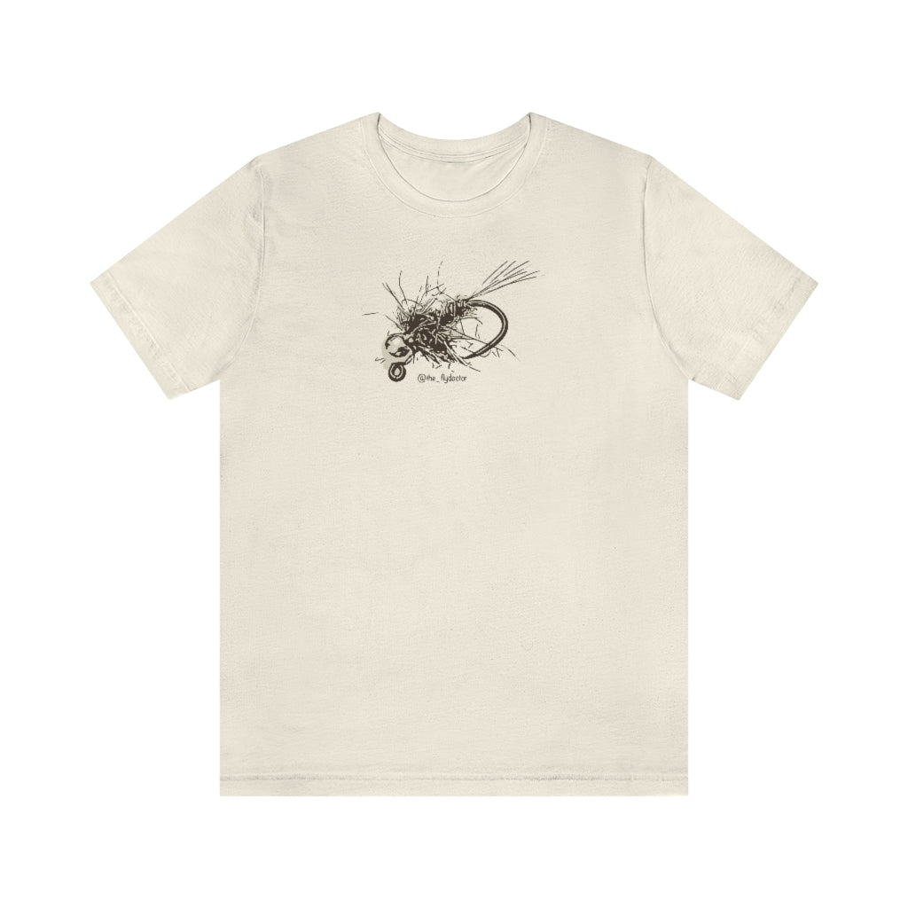 Unisex Adult Hares Ear Short Sleeve Tee