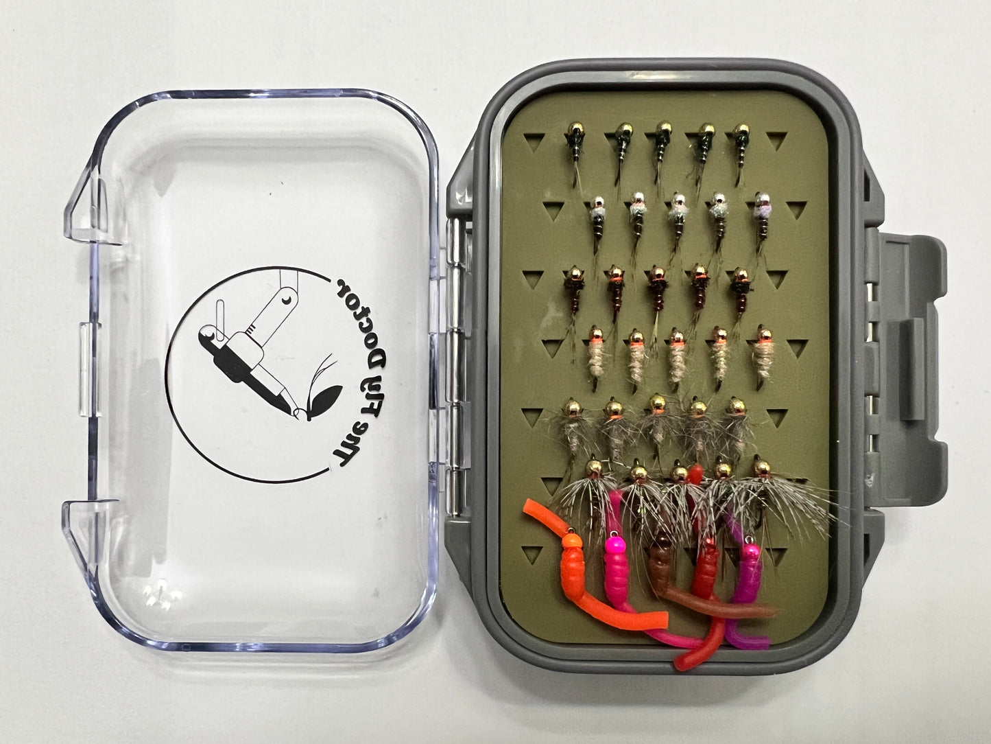 nymph and dry fly box