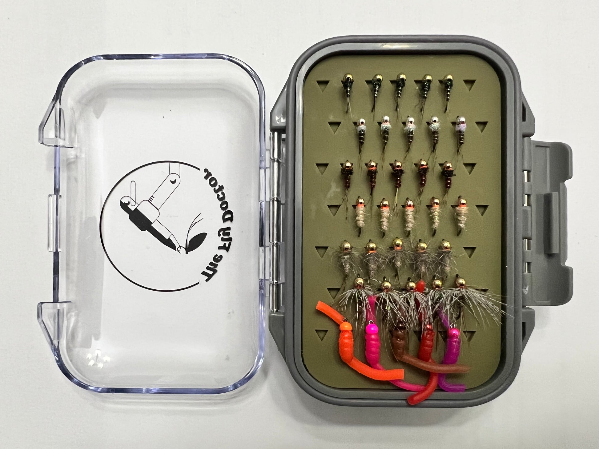 nymph and dry fly box