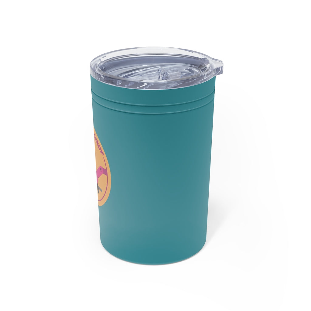 Fly Doctor Logo Vacuum Tumbler & Insulator, 11oz.
