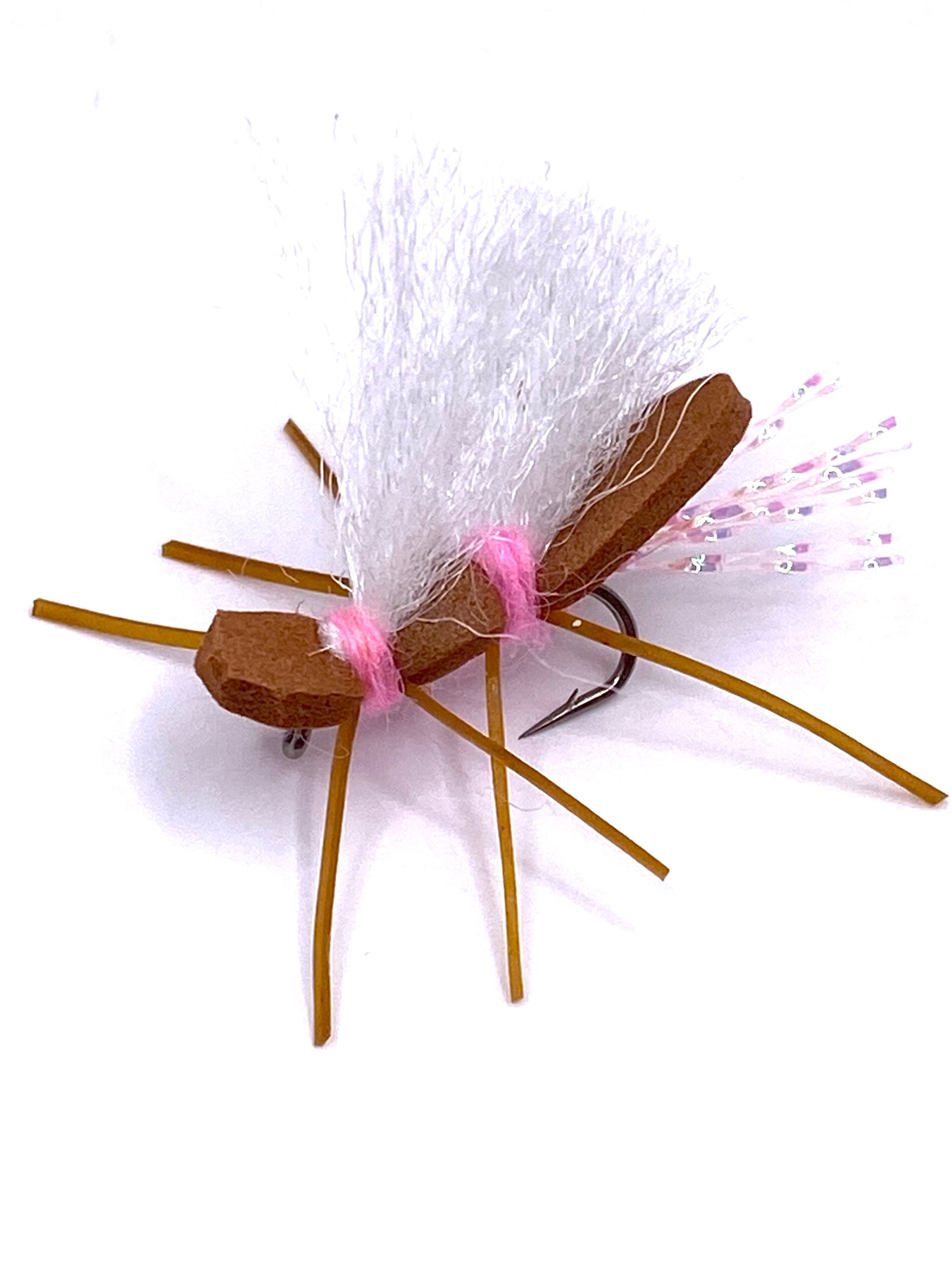 Brown Chubby Chernobyl with pink dubbing