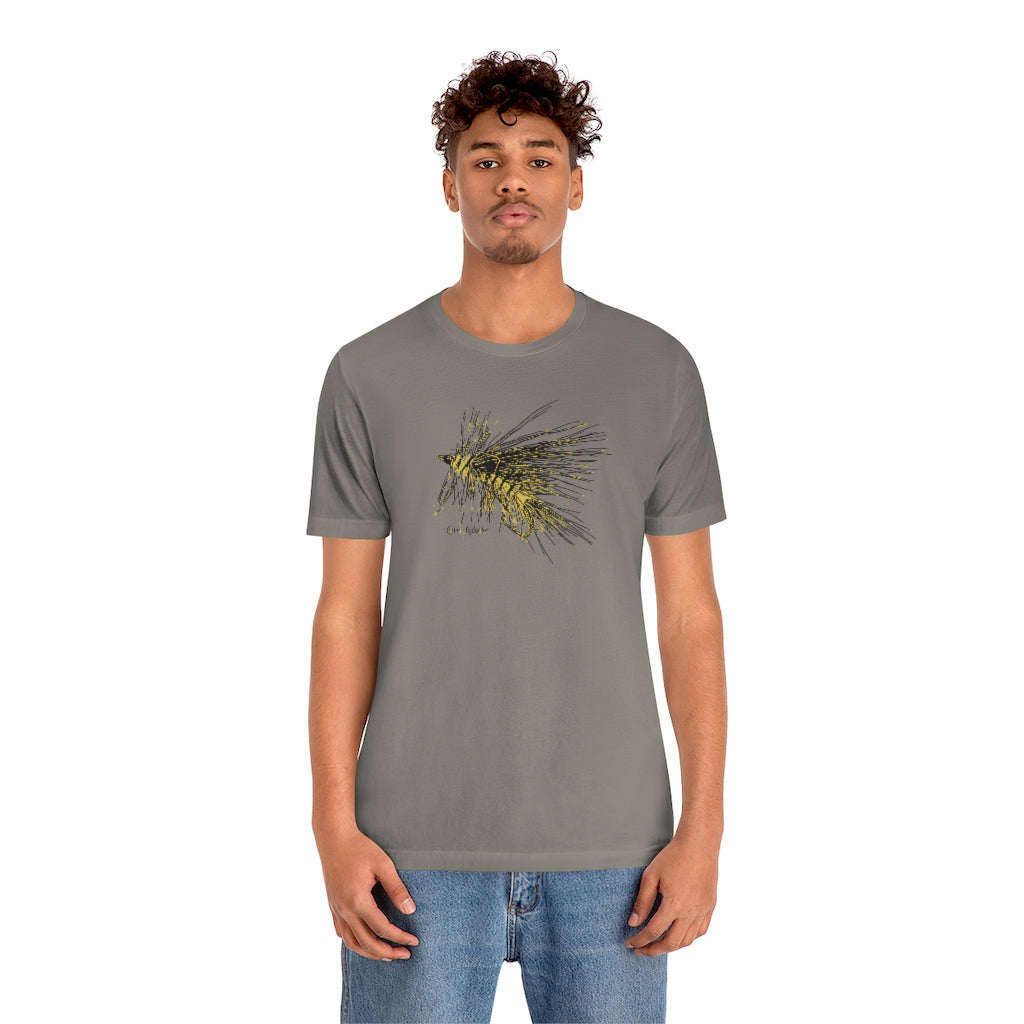 Unisex Adult Yellow Stimulator Short Sleeve Tee