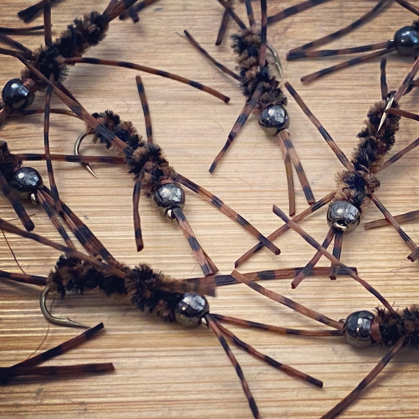 Brown Pat's Rubber Leg Stoneflies