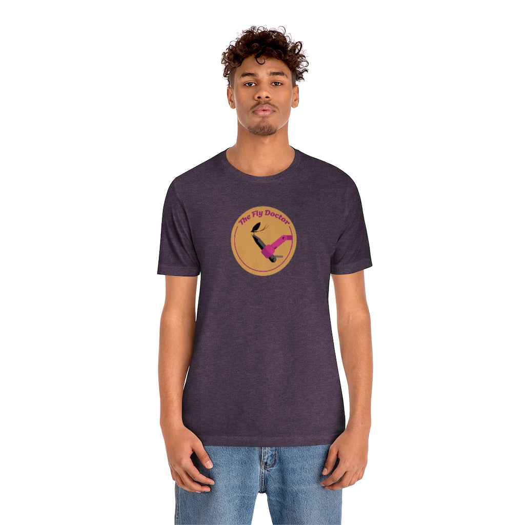 Fly Doctor Logo Adult Unisex Jersey Short Sleeve Tee