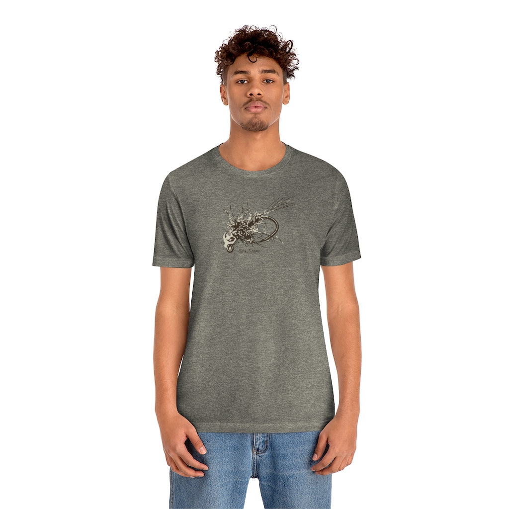 Unisex Adult Hares Ear Short Sleeve Tee