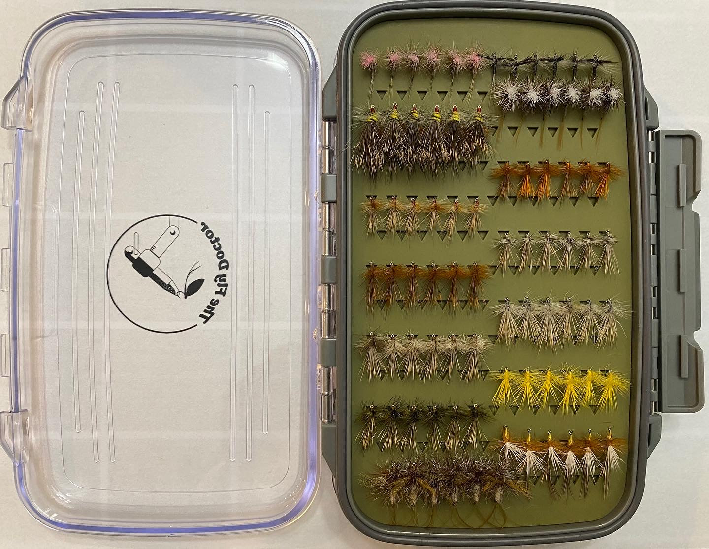 Double-sided silicone fly box