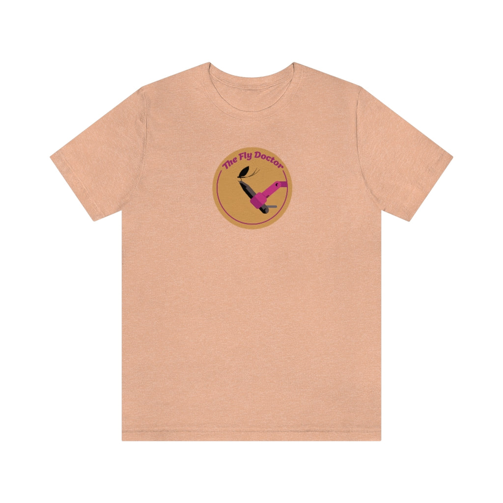 Fly Doctor Logo Adult Unisex Jersey Short Sleeve Tee