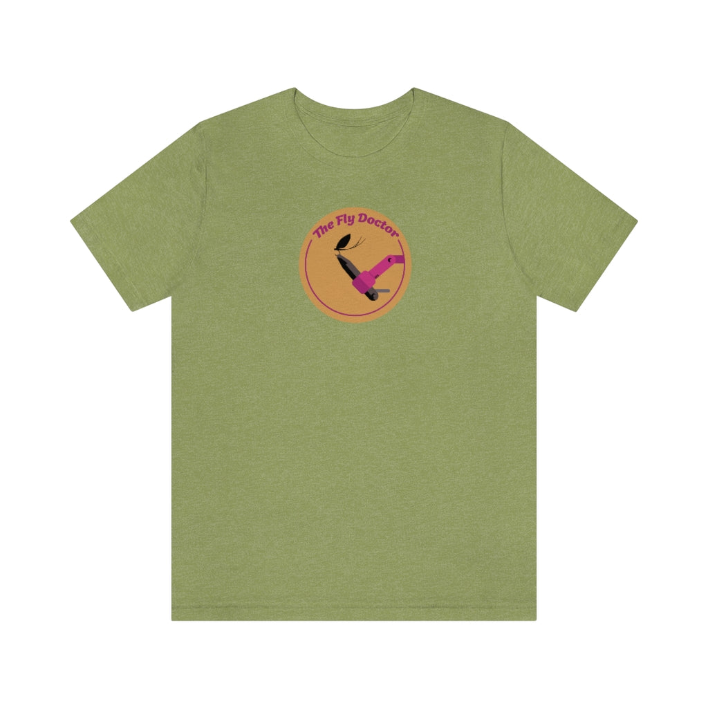 Fly Doctor Logo Adult Unisex Jersey Short Sleeve Tee