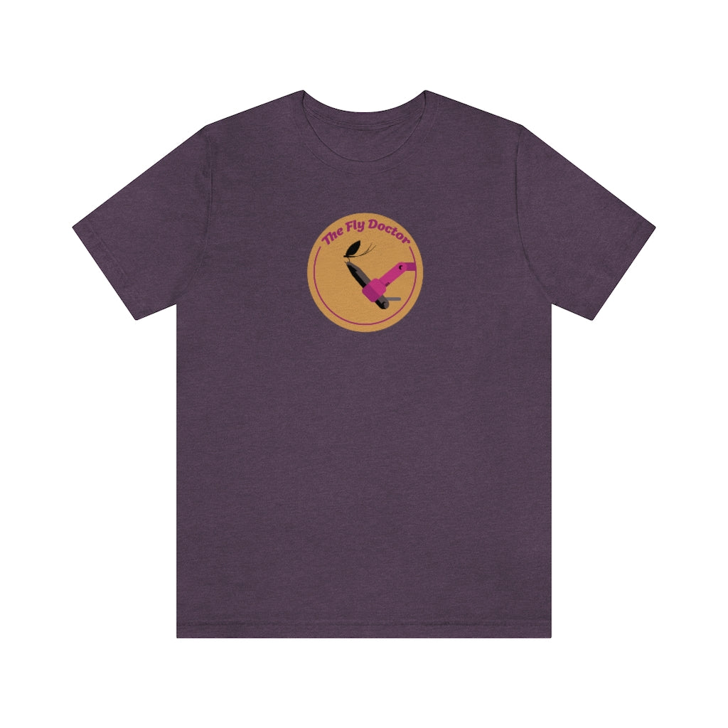 Fly Doctor Logo Adult Unisex Jersey Short Sleeve Tee