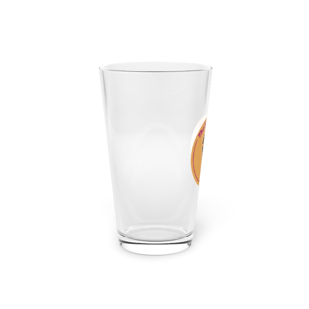 Fly Doctor Logo Pint Glass, 16oz