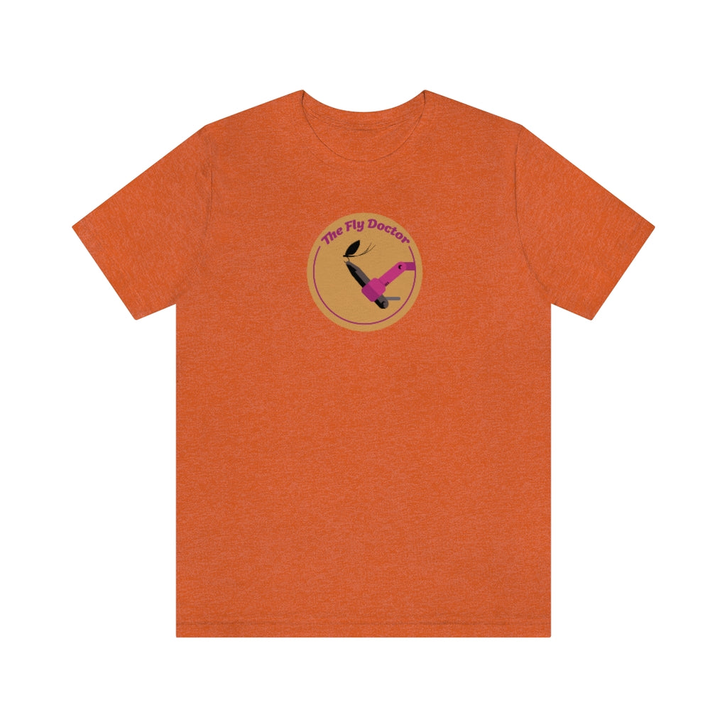 Fly Doctor Logo Adult Unisex Jersey Short Sleeve Tee