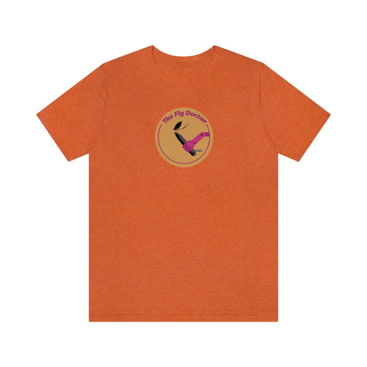 Fly Doctor Logo Adult Unisex Jersey Short Sleeve Tee