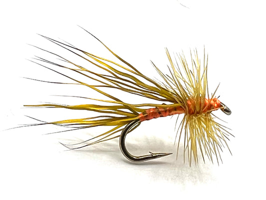 Yellow and Orange North Branch Caddis