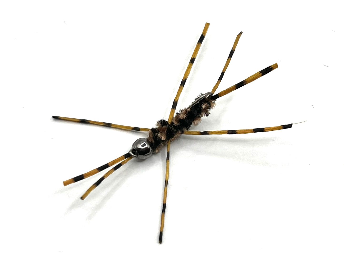 Size 12 Coffee Black and Golden Yellow Pat’s Stoneflies