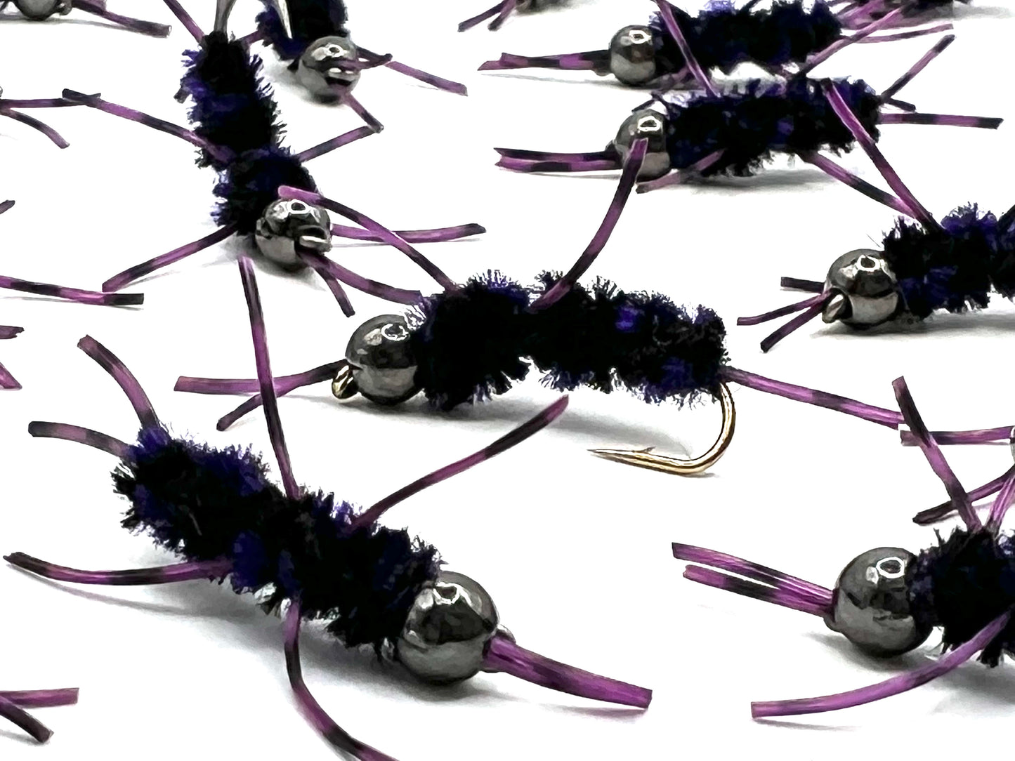 Size 14 Purple Mini Pat's Stoneflies